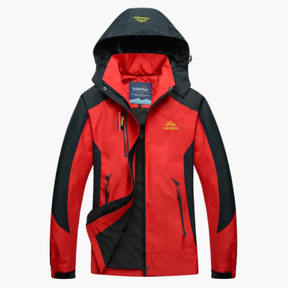 Women's Outdoor Waterproof Windbreaker Jacket – Lightweight Hiking & Camping Shell