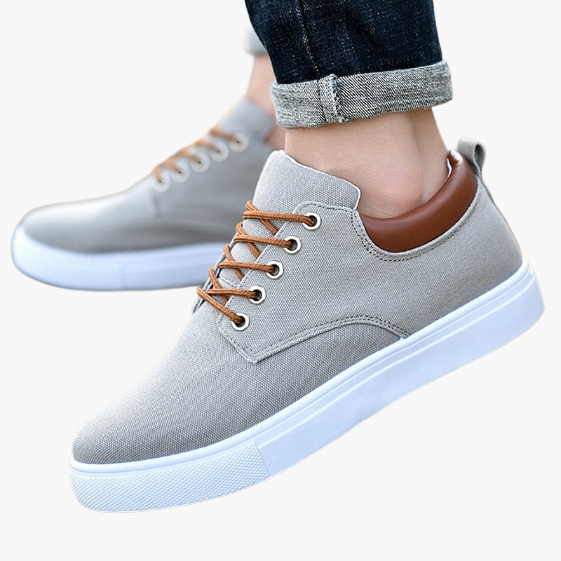 Men's Casual Canvas Sneakers – Versatile Everyday Comfort Shoes