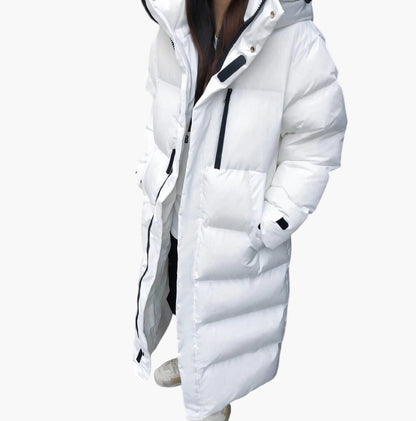 Women's Long Waterproof Puffer Parka Winter Jacket Insulated Hooded Coat