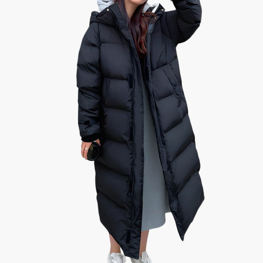 Women's Long Waterproof Puffer Parka Winter Jacket Insulated Hooded Coat