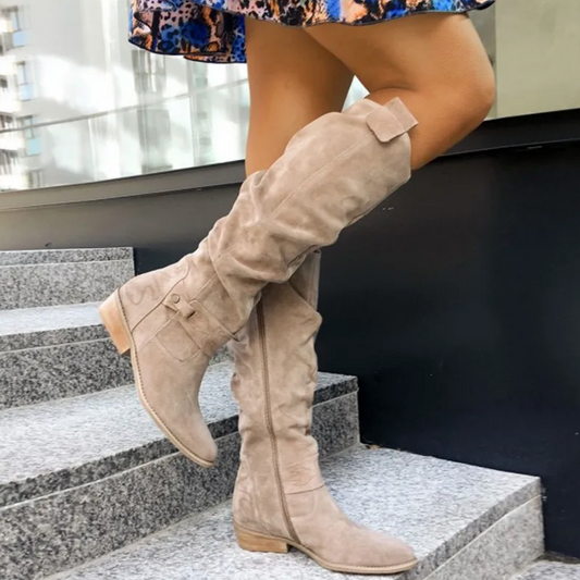 Women's Classic Over-the-Knee Boots for Everyday Comfort and Style