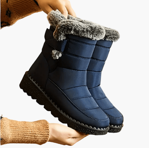 Women's Waterproof Winter Snow Boots with Non-Slip Sole and Faux Fur Lining – Everyday Outdoor Comfort