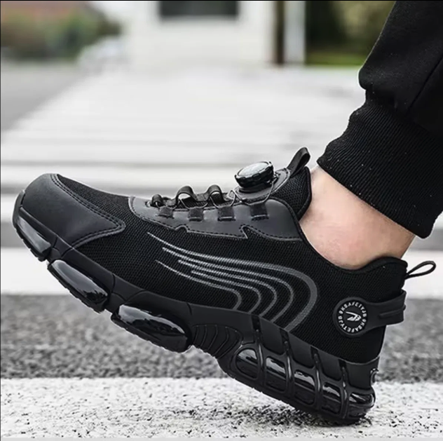 Men's Athletic Air Cushion Running Sneakers – Stylish Casual Sports Shoes