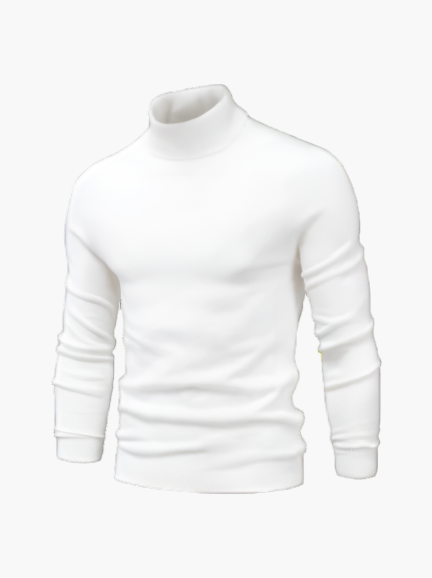 Men's Classic Turtleneck Sweater – Everyday Comfort and Timeless Style