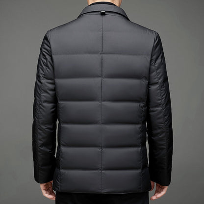 Men's Modern Padded Blazer Jacket for Formal and Casual Wear