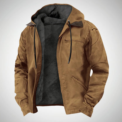 Men's Casual Hooded Autumn Jacket – Modern Lightweight Everyday Outerwear