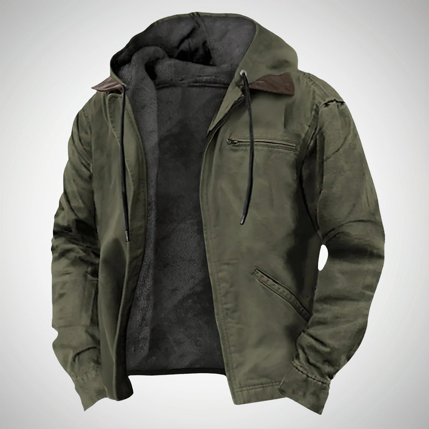 Men's Casual Hooded Autumn Jacket – Modern Lightweight Everyday Outerwear