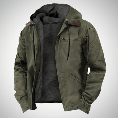 Men's Casual Hooded Autumn Jacket – Modern Lightweight Everyday Outerwear