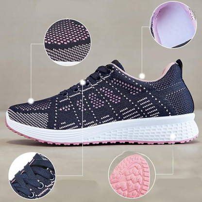Women's Casual Breathable Mesh Sneakers for Everyday Comfort and Active Lifestyle