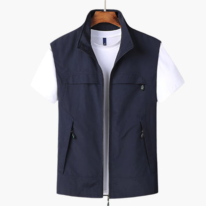 Men's Modern Versatile Vest – Sleeveless Everyday Style for All Seasons
