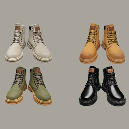 Men's Outdoor Combat-Style Ankle Boots for Adventure and Everyday Wear