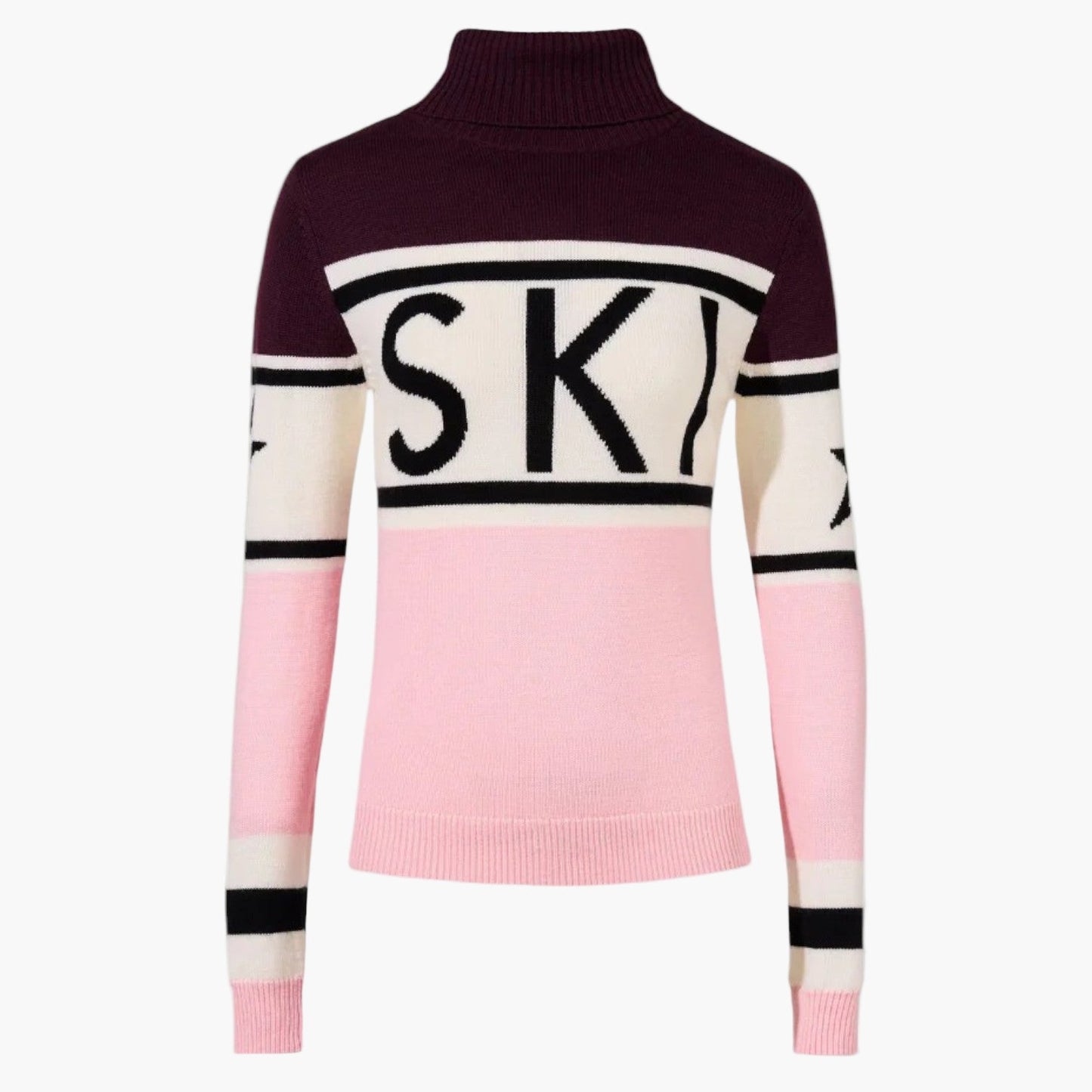 Women's Luxury Ski Turtleneck Sweater – Winter Performance & Après-Ski Style
