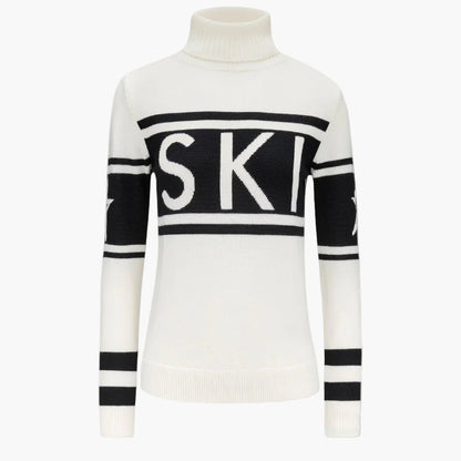 Women's Luxury Ski Turtleneck Sweater – Winter Performance & Après-Ski Style