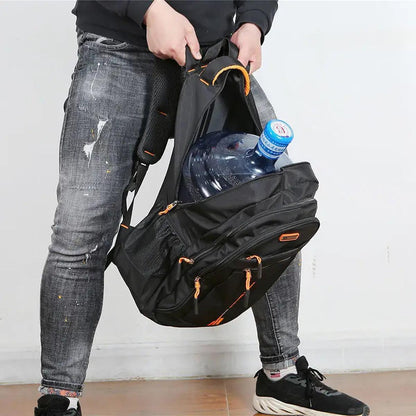 Men's Waterproof Oxford Business Backpack – Stylish Travel & School Laptop Bag