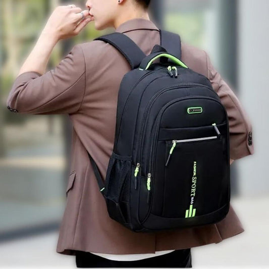 Men's Waterproof Oxford Business Backpack – Stylish Travel & School Laptop Bag