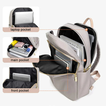 Women's Modern Business Casual Backpack for Work and Travel