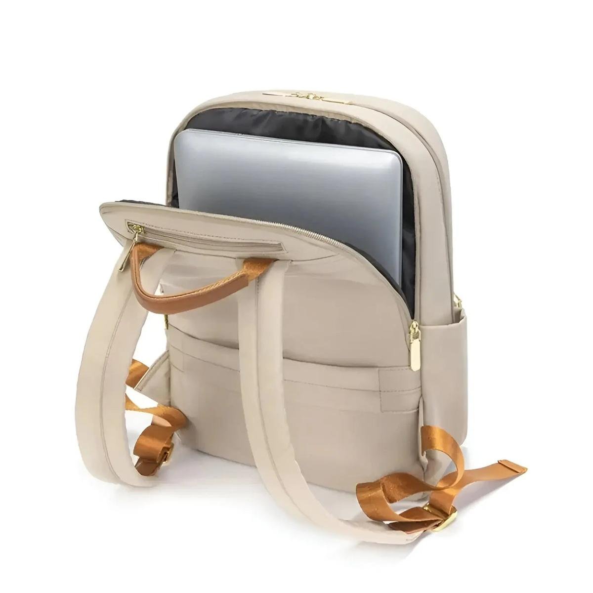 Women's Modern Business Casual Backpack for Work and Travel