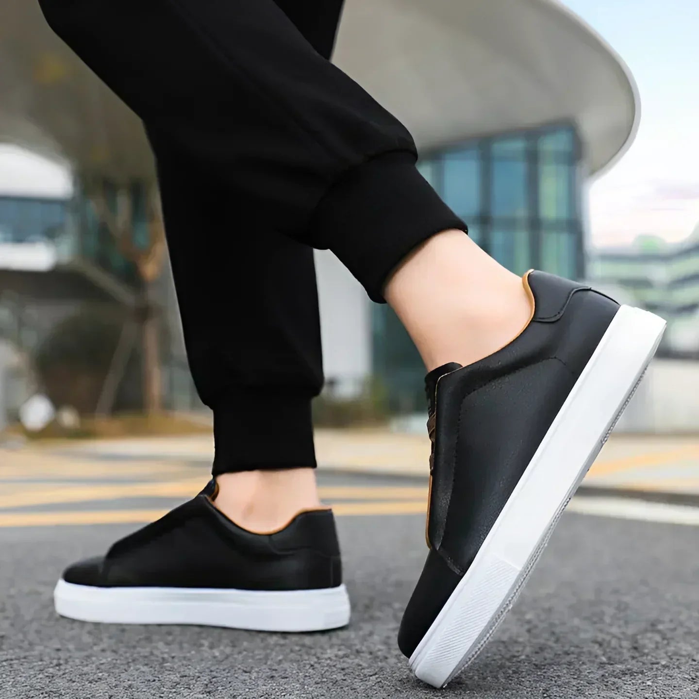 Men's Classic Style Comfortable Everyday Sneakers - Versatile Dress and Casual Shoes