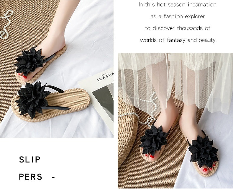Mandy – Floral Casual Beach Sandals