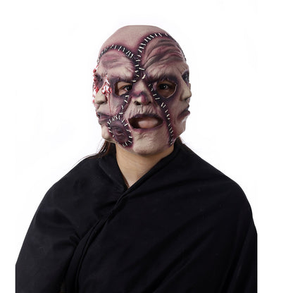 Halloween Three Sided Face Mask – Adult Horror Costume Accessory