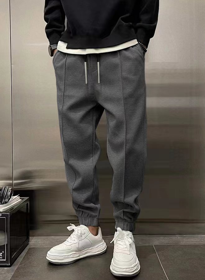 Denise – Thicken Ankle-Tied Drawstring Leisure Sweatpants