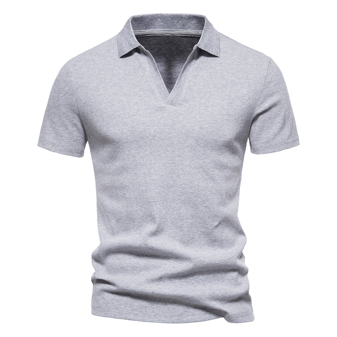 Benjamin – Short-sleeved Henley Shirt for Men