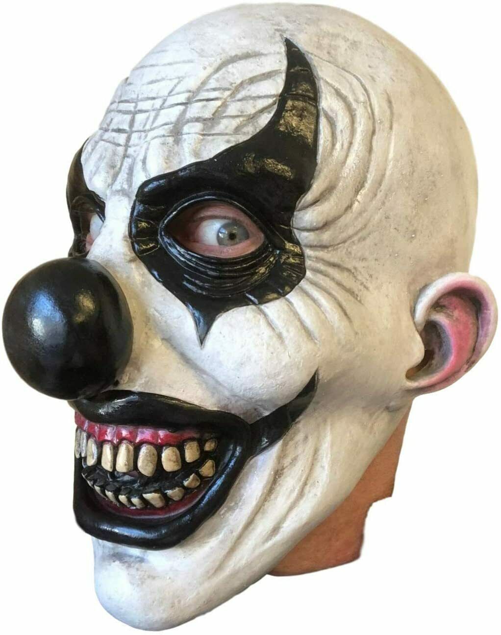 Halloween Scary Clown Mask for Adults – Creepy Costume Accessory for Parties & Trick-or-Treat