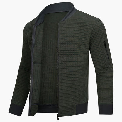 Men's Minimalist Bomber Jacket for Everyday Style and Comfort