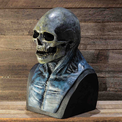 Halloween Bloody Skull Latex Mask for Adults – Scary Horror Costume Prop