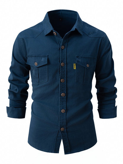 Kevin – European Size Shirt for Men with Stretch