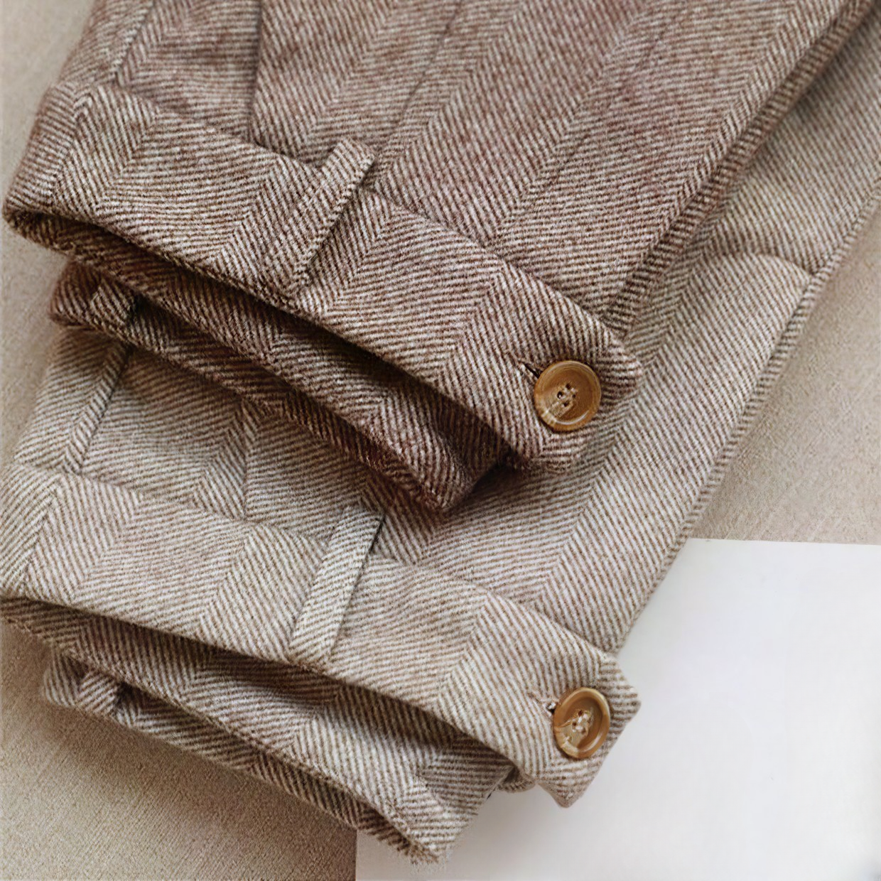 Women's Elegant Wool Trousers - Classic Fit, Business & Formal Style