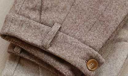 Women's Elegant Wool Trousers - Classic Fit, Business & Formal Style