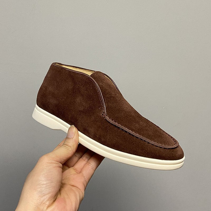 Catherine – Retro Flat Ankle-length Loafers