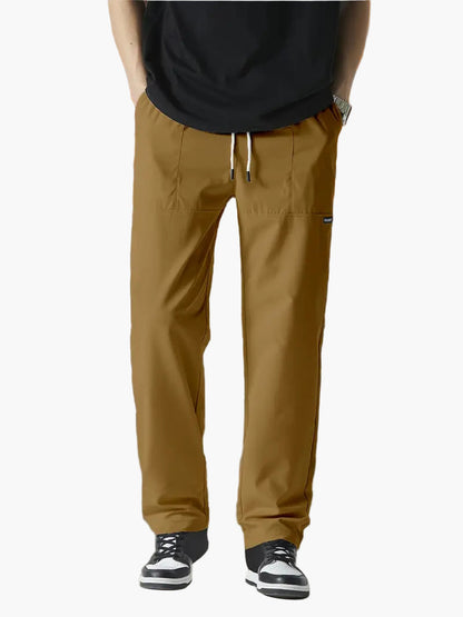 Men's Classic Straight-Leg Jogger Pants for Everyday Comfort and Style