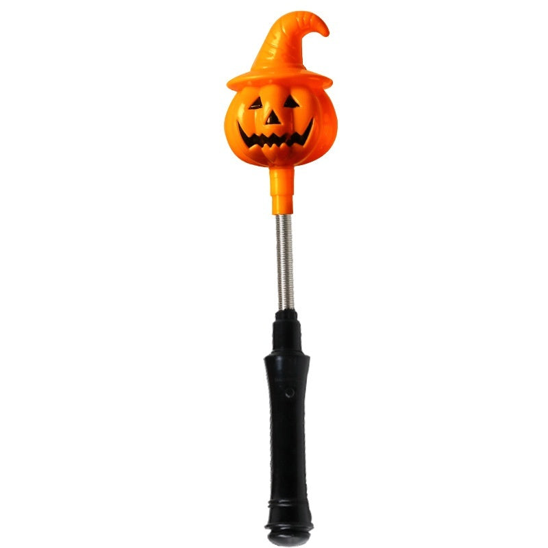 Halloween Luminous Hand Crank Shaker Wand for Kids and Parties