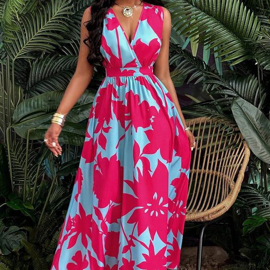 Helen – Elegant Fit and Flare Maxi Dress