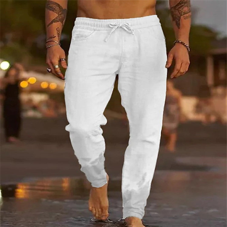 Fred – Men's Solid Color Casual Pants