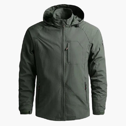 Men's Waterproof Cargo Jacket – Stylish Outdoor Casual Utility Coat