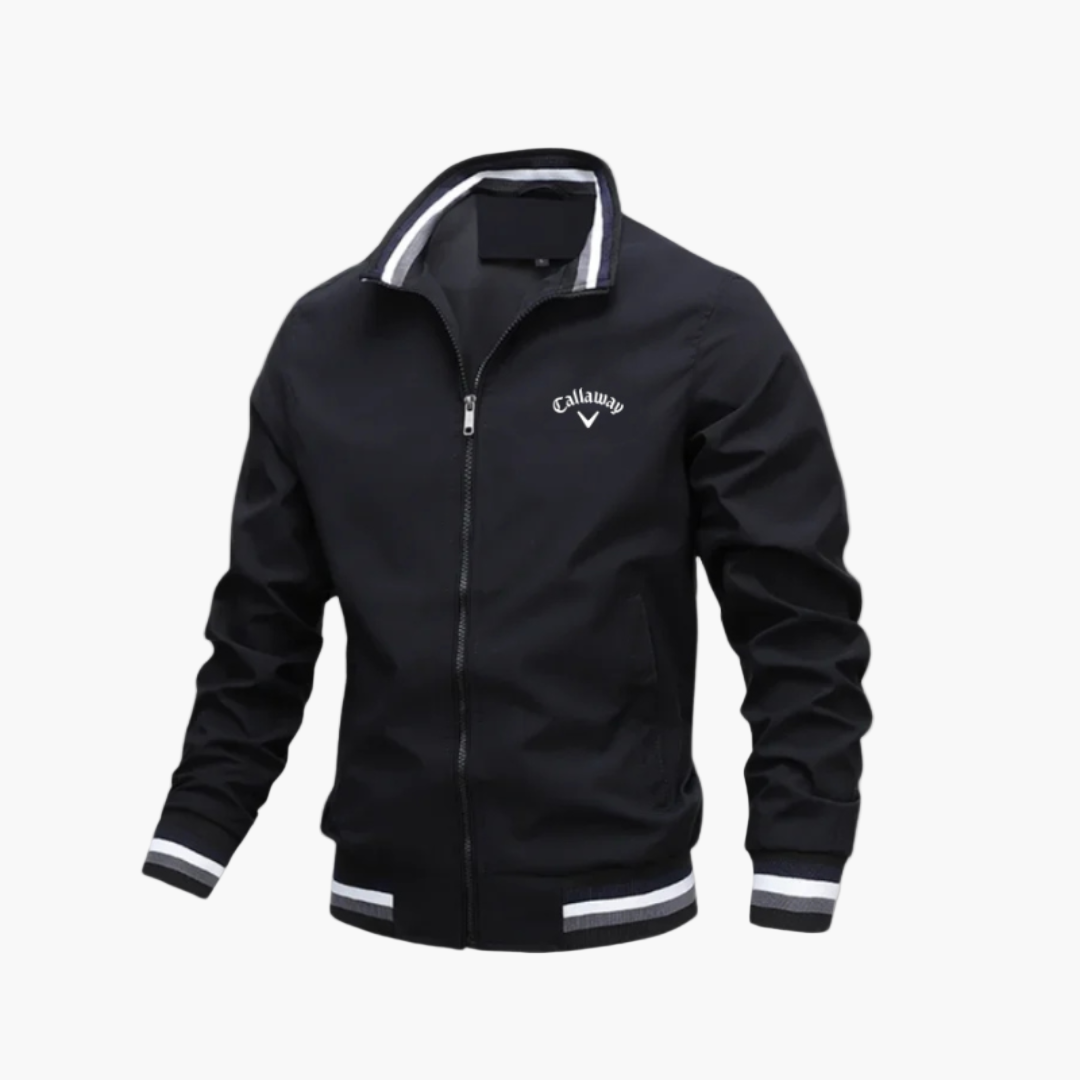 Men's Lightweight Golf Jacket Windbreaker – Athletic Water-Resistant Outerwear for Active & Casual Wear