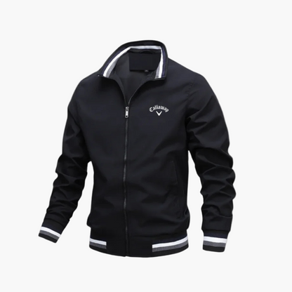 Men's Lightweight Golf Jacket Windbreaker – Athletic Water-Resistant Outerwear for Active & Casual Wear