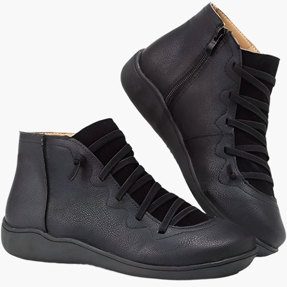 Women's Orthopedic Fashion Ankle Boots for Everyday Comfort and Support