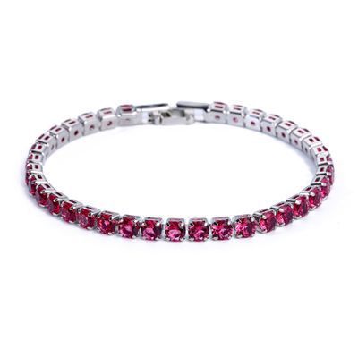 Diana – Simple Gang Drill Zircon Bracelet