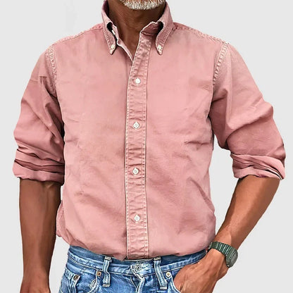 Steven – Long Sleeve Lapel Shirt