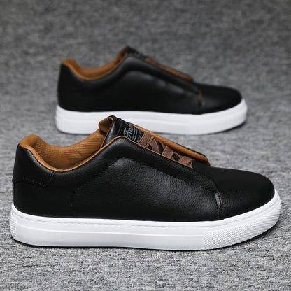 Men’s Minimalist Low-Top Sneakers – Sleek Everyday Casual Shoes