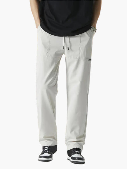 Men's Classic Straight-Leg Jogger Pants for Everyday Comfort and Style