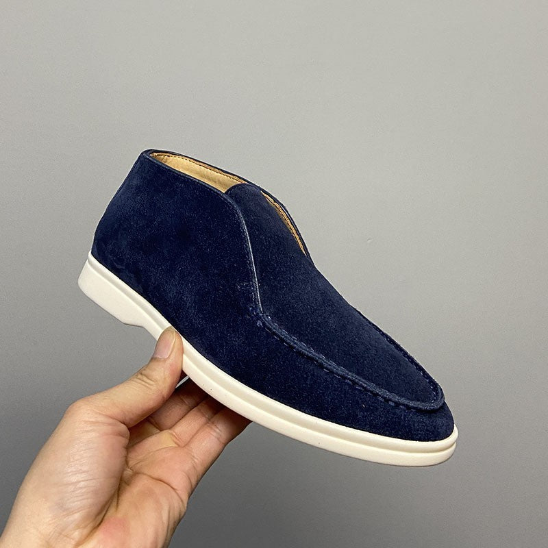 Catherine – Retro Flat Ankle-length Loafers