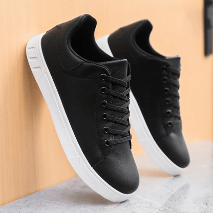Men's Classic Vegan Leather Sneakers – Stylish Everyday Comfort Footwear
