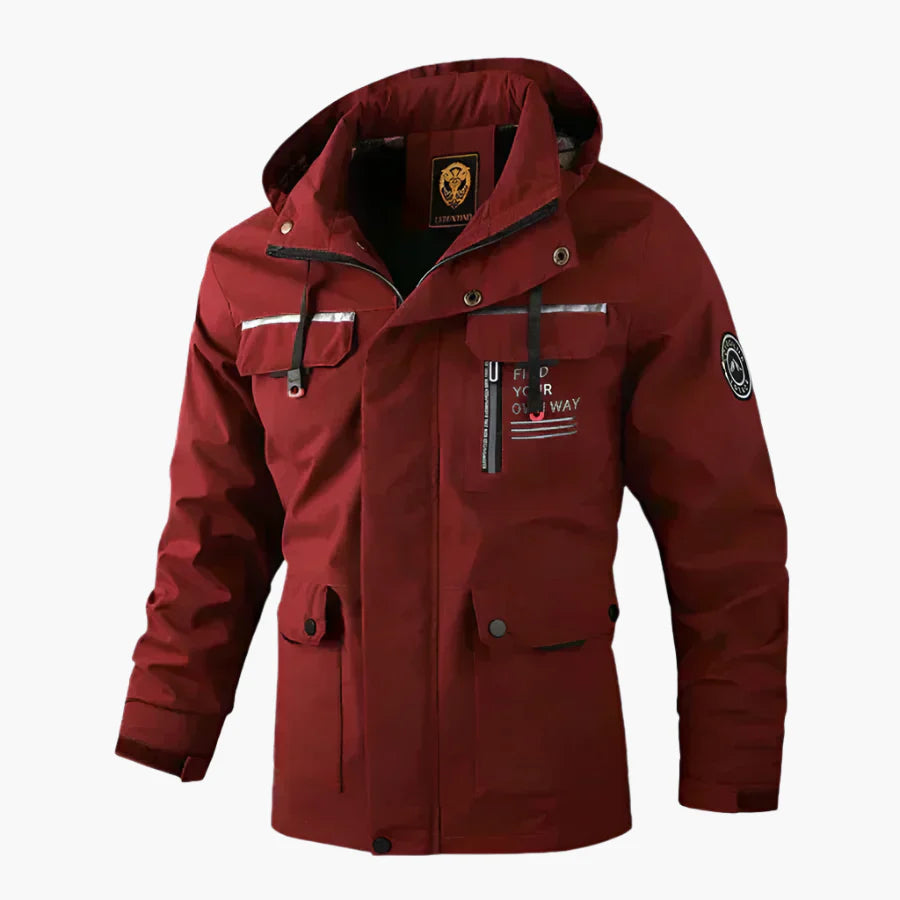 Men's Outdoor Winter Parka Jacket – Windproof & Waterproof Casual Coat