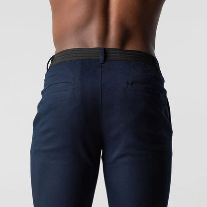 Men's Slim Fit Chino Pants for Versatile Style and Comfort