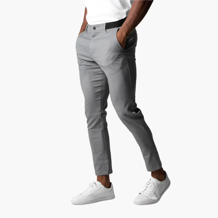 Men's Slim Fit Chino Pants for Versatile Style and Comfort